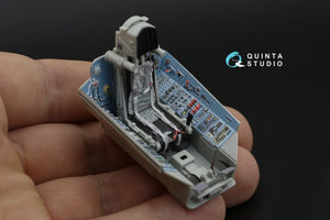 Quinta Studio QD32088 Su-27 3D-Printed &amp;amp; coloured Interior on decal paper (Trumpeter) (full version) 1/32 – Bild 3