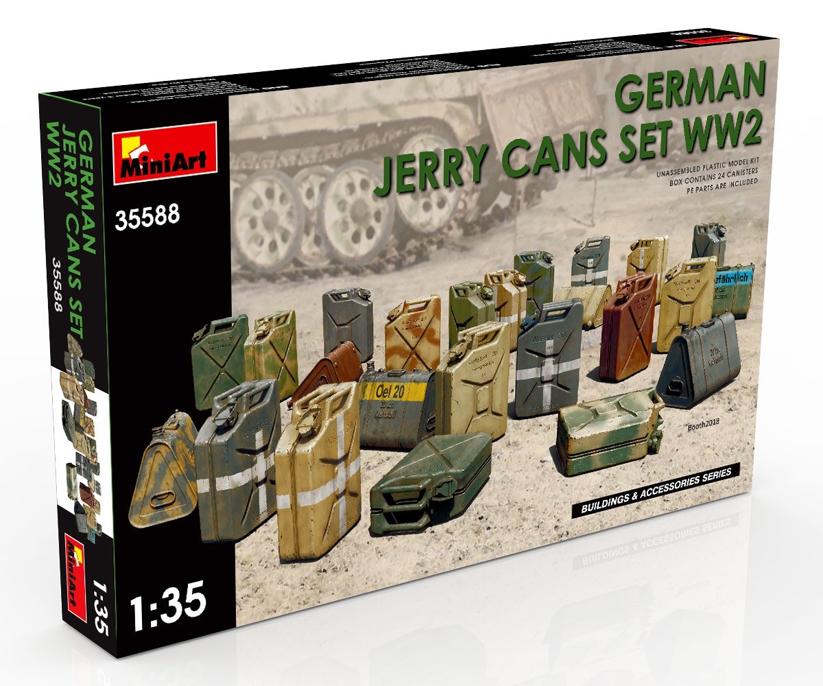 MiniArt 35588 German Jerry Can Set WWII 1/35 – immagine 2