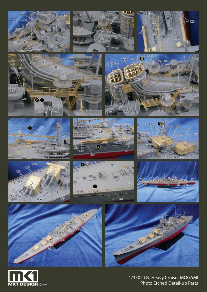 MK1 Design MS-35033 Mogami Detail-UP 1/350 – immagine 6