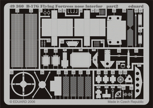 Eduard 49360 B-17G nose interior 1/48 Revell – zdjęcie 2