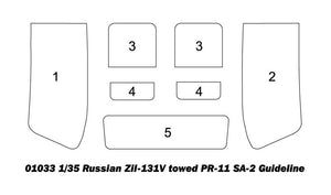 Trumpeter 01033 Russian Zil-131V towed PR-11 SA-2 Guideline 1/35 – Bild 4