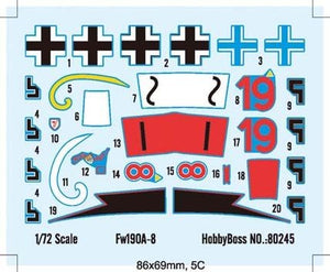Hobby Boss 80244 Fw 190A-8 1/72 – Bild 2