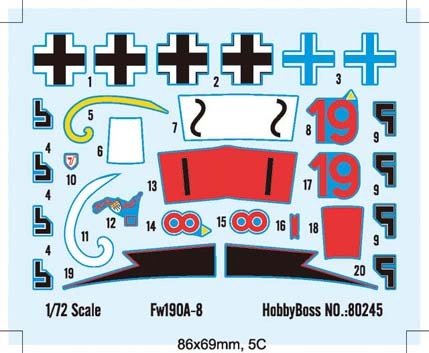 Hobby Boss 80244 Fw 190A-8 1/72 – Bild 2
