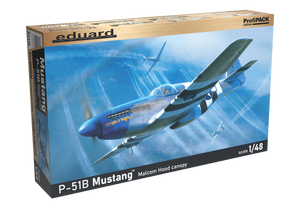 Eduard 82176 P-51B Mustang Malcolm Hood Canopy - The ProfiPACK Edition 1/48