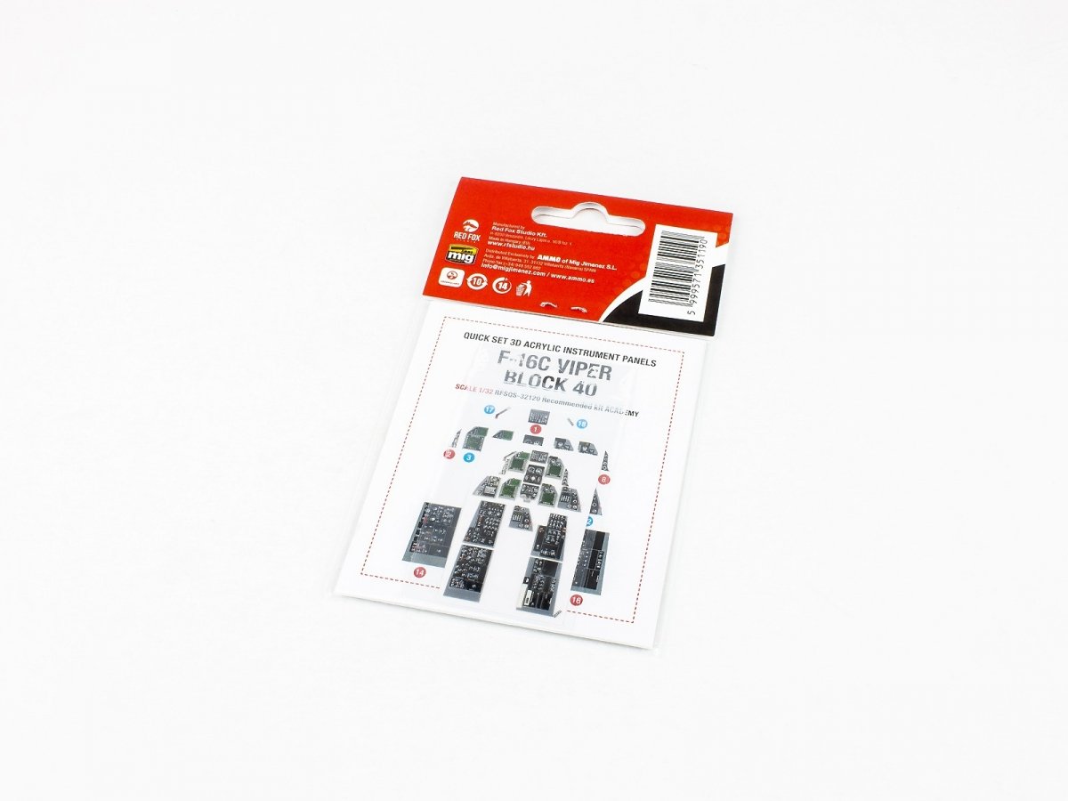 Red Fox Studio QS-32120 F-16C Block 40 Viper Academy 1/32 – image 2