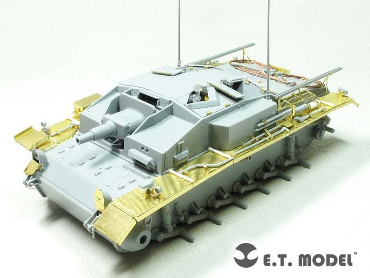 E.T. Model E35-256 WWII German StuG.III Ausf.E Basic (For DRAGON Smart Kit) 1/35 – zdjęcie 2