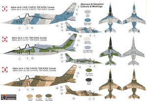 Kovozavody Prostejov KPM0265 Alpha Jet A „Canadian Top Aces“ 1/72 – immagine 2
