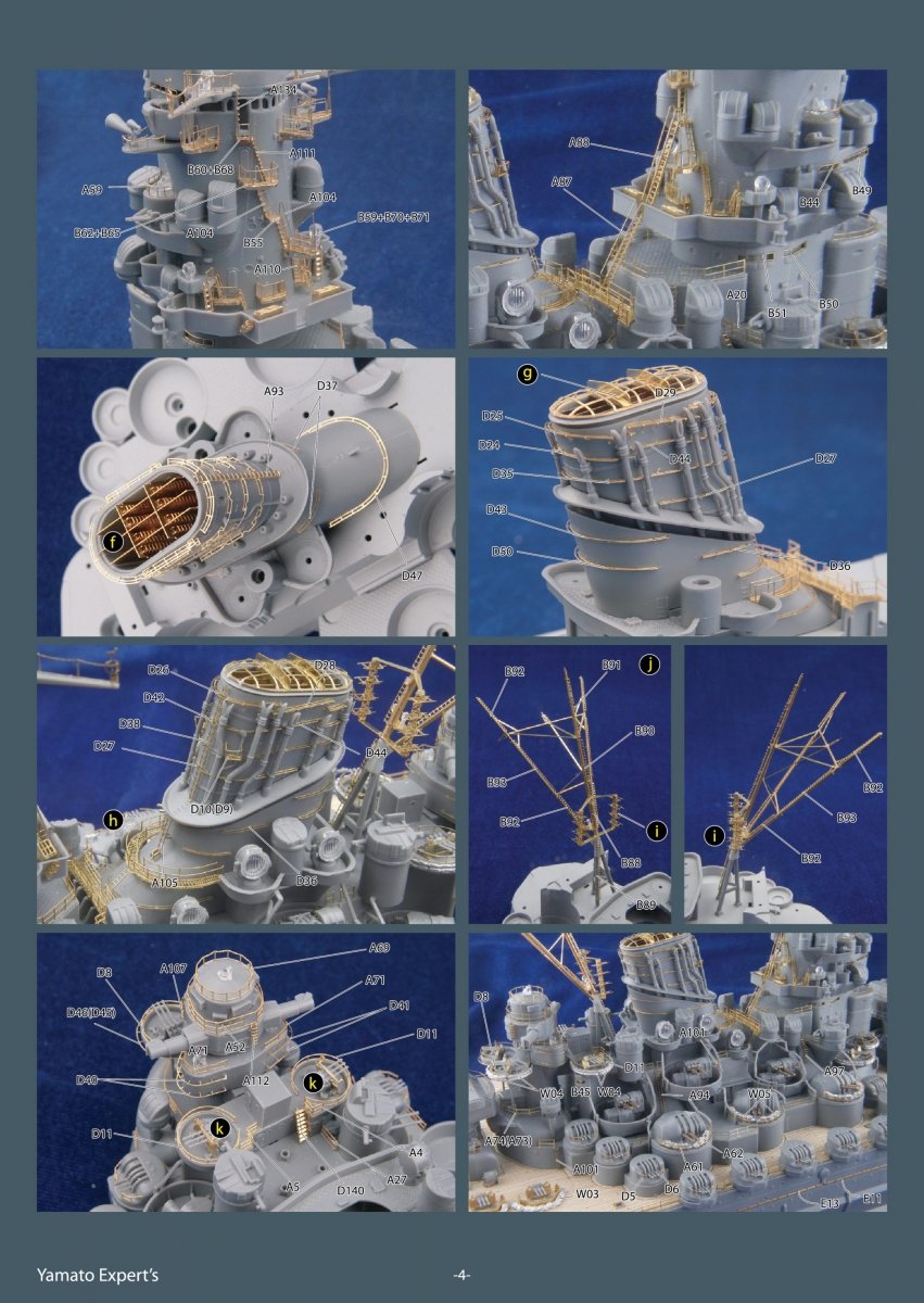 MK1 Design MD-35024 New Yamato Super Detail 1/350 – Bild 11