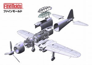 Fine Molds FZ01 IJN A6M5 Carrier Fighter Zero Model 52 (Mitsubishi, Mid Prod.) 1/48