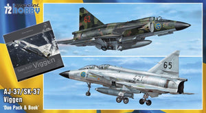 Special Hobby 72411 SAAB 37 Viggen Duo Pack &amp;amp; Book 1/72