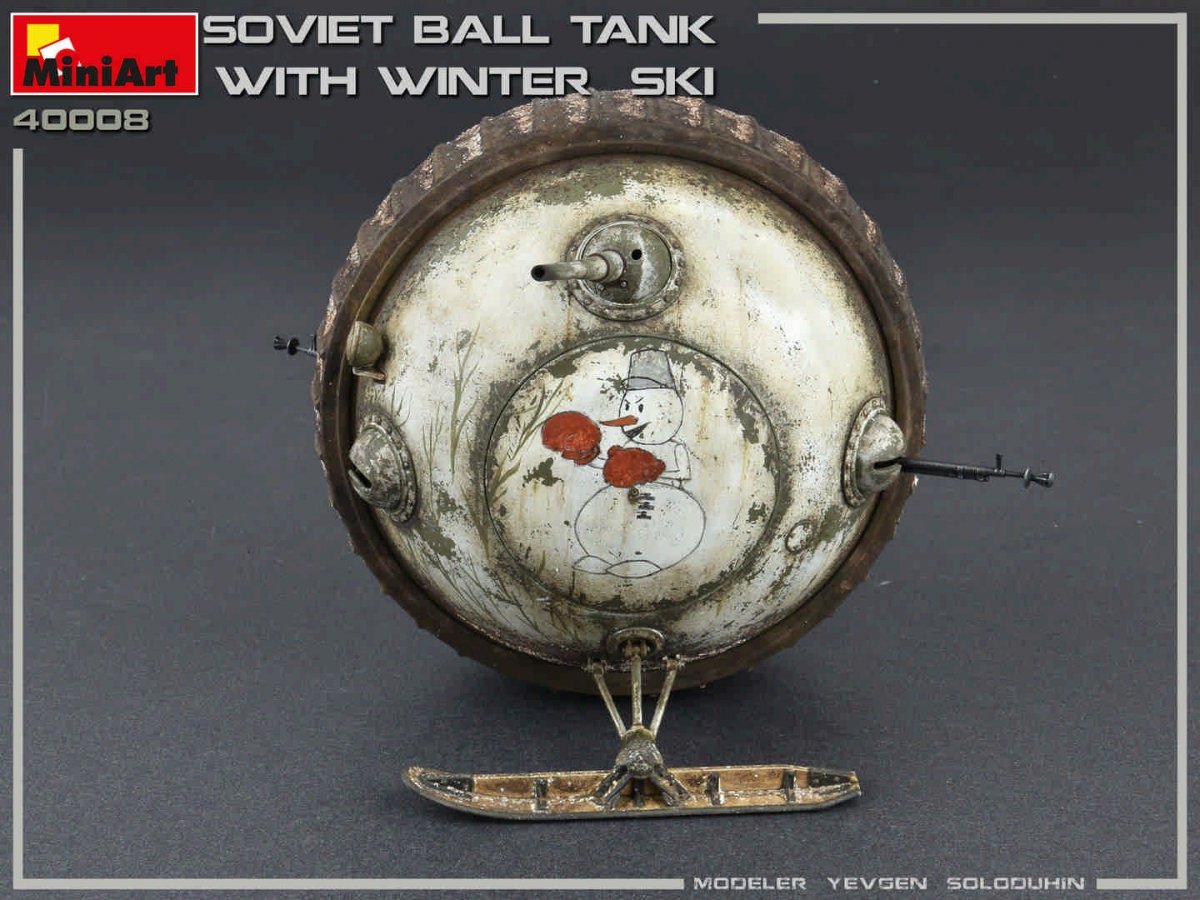 MiniArt 40008 SOVIET BALL TANK w/ WINTER SKI. INTERIOR KIT 1/35 – zdjęcie 8