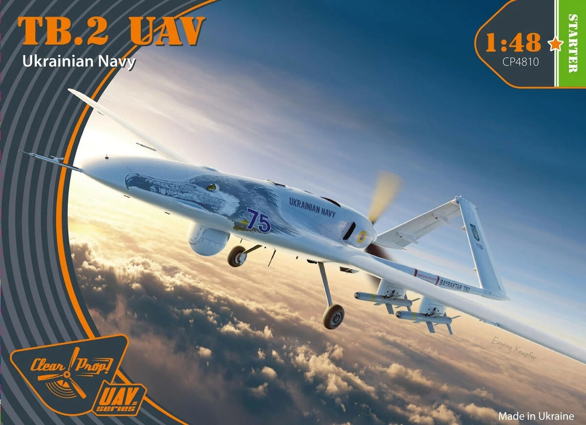 Clear Prop! CP4810 TB.2 UAV UKRAINIAN NAVY STARTER KIT 1/48 – Bild 2