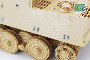 T-Rex Studio TR35029 Brackets of Side Skirt &amp;amp; Spare Track for King Tiger/Jagdtiger 1/35 – Bild 2
