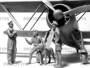 ICM 32110 Italian Pilots in tropical uniforms 1/32 – immagine 3