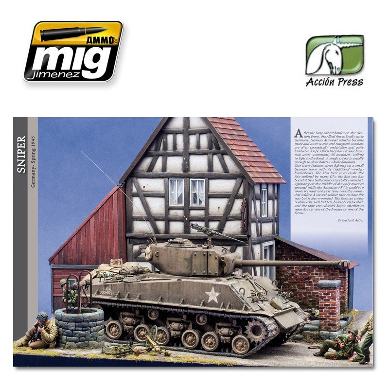 AMMO of Mig EURO0012 Jimenez LANDSCAPES OF WAR: THE GREATEST GUIDE - DIORAMAS Vol.III - Rural Enviroments (English) – immagine 7