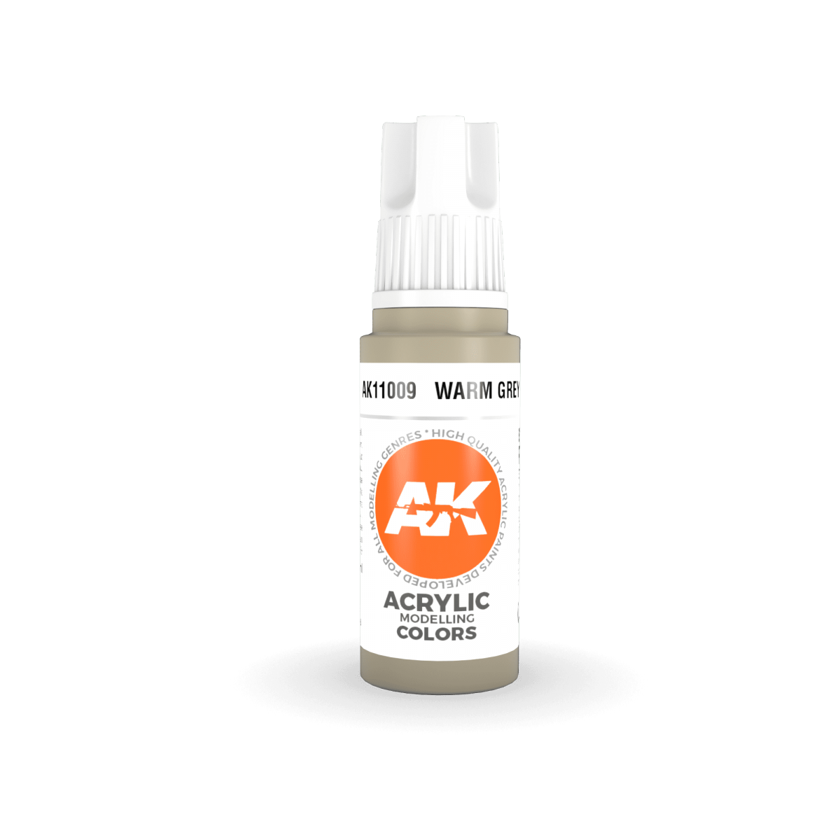 AK Interactive AK11009 Gris chaud 17 ml – image 2