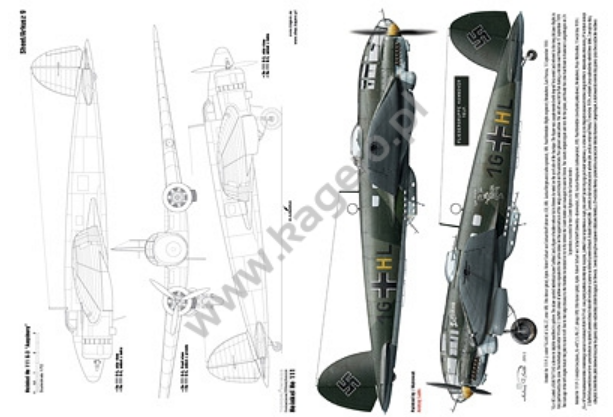 Kagero 7056 Heinkel He 111 EN/PL – immagine 3