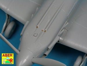 Armement Aber A48114 pour chasseur soviétique MIG-3 : 2 mitrailleuses 7,62 ShKAS ; 1 mitrailleuse UBS de 12,7 mm ; tube de Pitot (1/48) – image 7