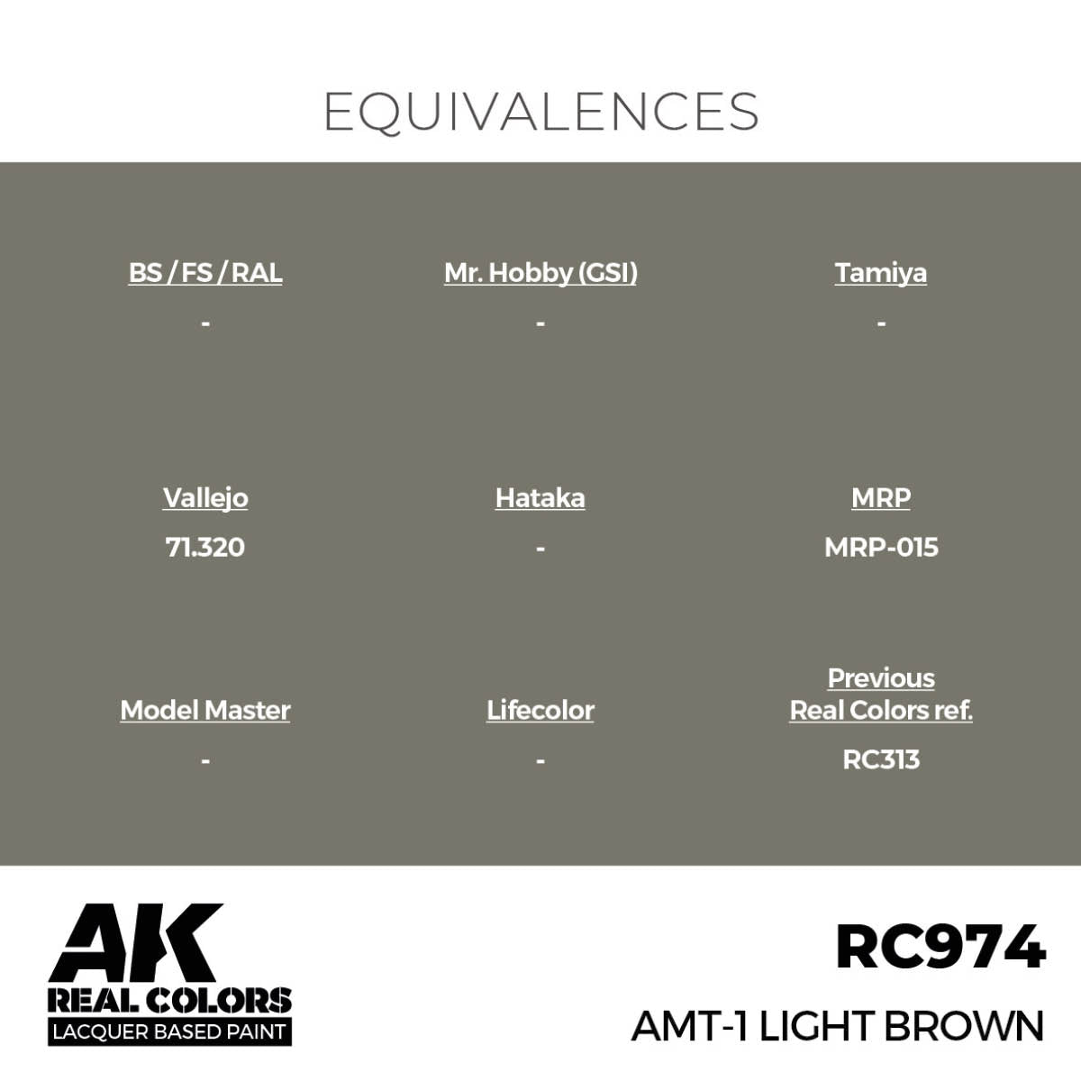 AK Interactive RC974 AMT-1 Brun clair 17 ml – image 3