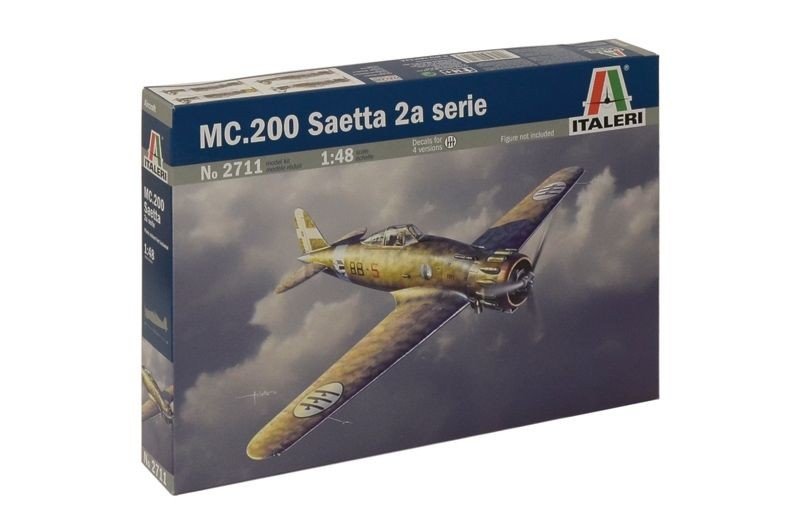 Italeri 2711 Macchi MC.200 Saetta 2a serie 1/48 – immagine 2