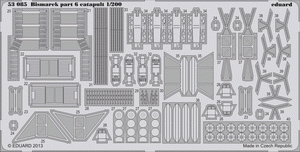 Eduard 53085 Bismarck part 6 - catapult 1/200 TRUMPETER – Bild 2