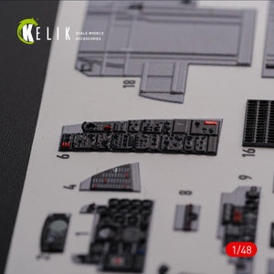 KELIK K48089 F-4J &amp;quot;Phantom II&amp;quot; interior 3D decals for Academy kit 1/48 – image 4