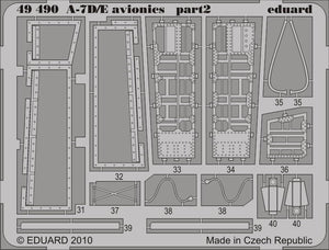 Eduard 49490 A-7D/ E avionics 1/48 Hobby Boss – immagine 2