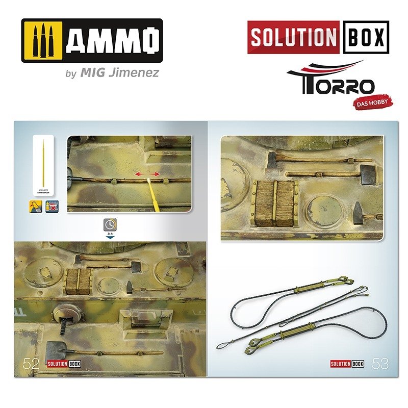 AMMO of Mig Jimenez 2414300000 SOLUTION BOX – WWII GERMAN TANKS – immagine 11