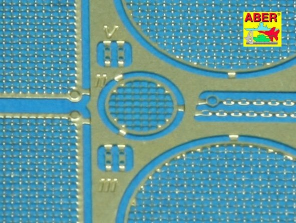 Grilles Aber 35G02 pour char allemand PzKpfw V Ausf.G/F Panther (Sd.Kfz.181) (1/35) – image 3