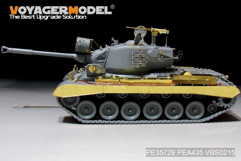 Voyager Model PEA435 WWII US Army M46 Patton Tank side skirts and stowager bins (For TAKOM 2117) 1/35 – immagine 3