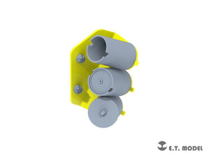 E.T. Model P35-210 Smoke launcher for WWII German Tank (Late version) ( 3D Printed ) 1/35 – immagine 2