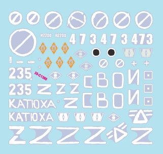 Star Decals 35-C1380 War in Ukraine # 9 Russian T-72B (obr 1989) and T-72BA 1/35 – immagine 2