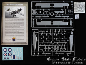 Copper State Models K1026 Sopwith 5F.1 Dolphin 1/48 – immagine 3