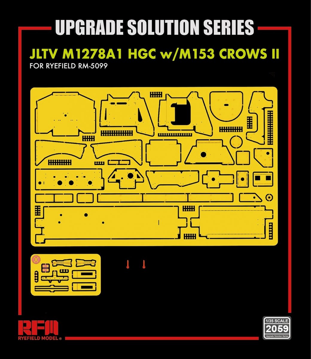 Rye Field Model 2059 JLTV M1278A1 HGC W/M153 CROWS II RFM 5099 - Upgrade Solution 1/35 – Bild 2