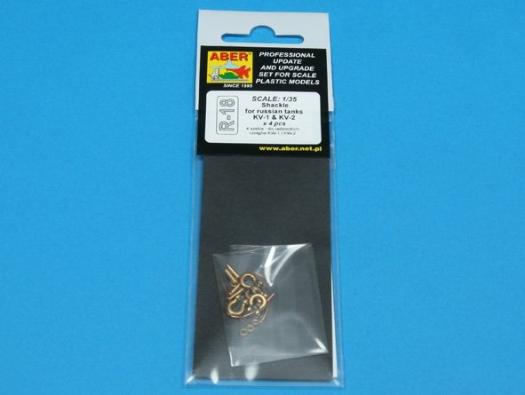 Aber R-18 Shackle for russian tanks KV-1, KV-2 and JS-2 - 4 pcs. 1/35 – zdjęcie 3
