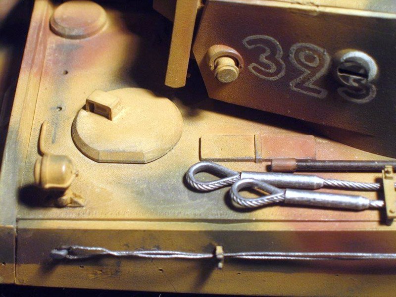 Câble de remorquage Eureka XXL ER-2502 pour char Pz.Kpfw.VI Tiger Ausf.E 1/25 – image 6