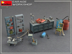 MiniArt 35596 Garage Workshop 1/35 – Bild 3