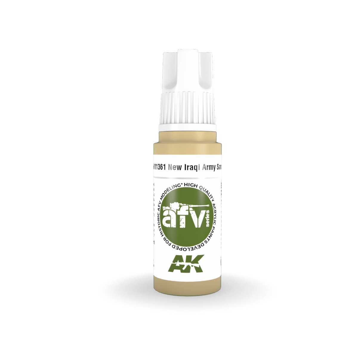 AK Interactive AK11361 Nouvelle armée irakienne sable 17 ml – image 2
