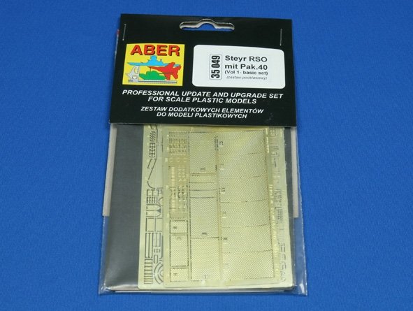 Aber 35049 Steyr RSO mit Pak.40 (zestaw podstawowy) (ITA) 1/35 – zdjęcie 3