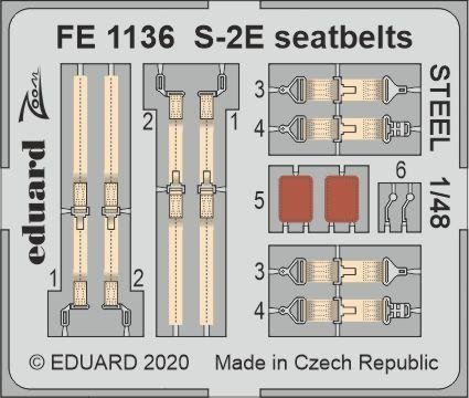 Eduard BIG49277 S-2E for KINETIC 1/48 – immagine 7