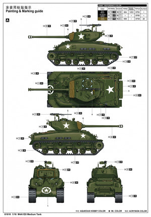 J&amp;#39;adore le kit 61618 M4A1E8 Char moyen 1/16 – image 4