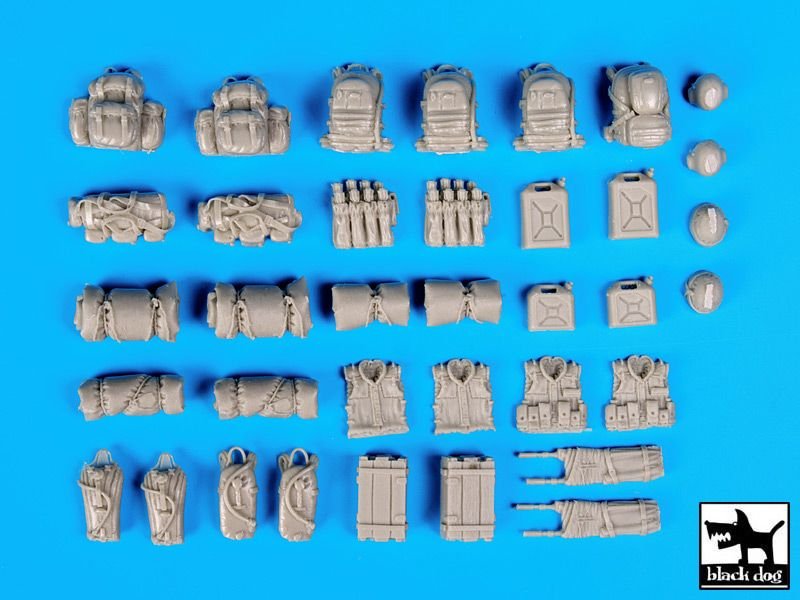 Black Dog T35084 Israeli modern equipment accessories set 1/35 – immagine 6