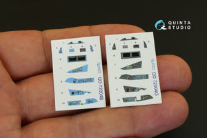 Quinta Studio QD72004 SU-57 3D-Printed &amp;amp; coloured Interior on decal paper (for Zvezda kit)1/72 – immagine 5