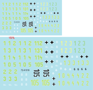Star Decals 72-A1019 Western Front Tigers # 1 1/72 – immagine 3