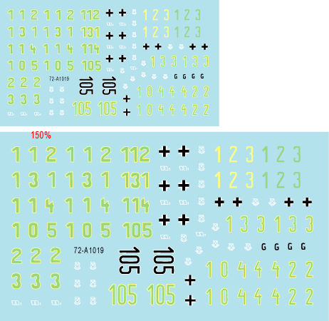 Star Decals 72-A1019 Western Front Tigers # 1 1/72 – immagine 3