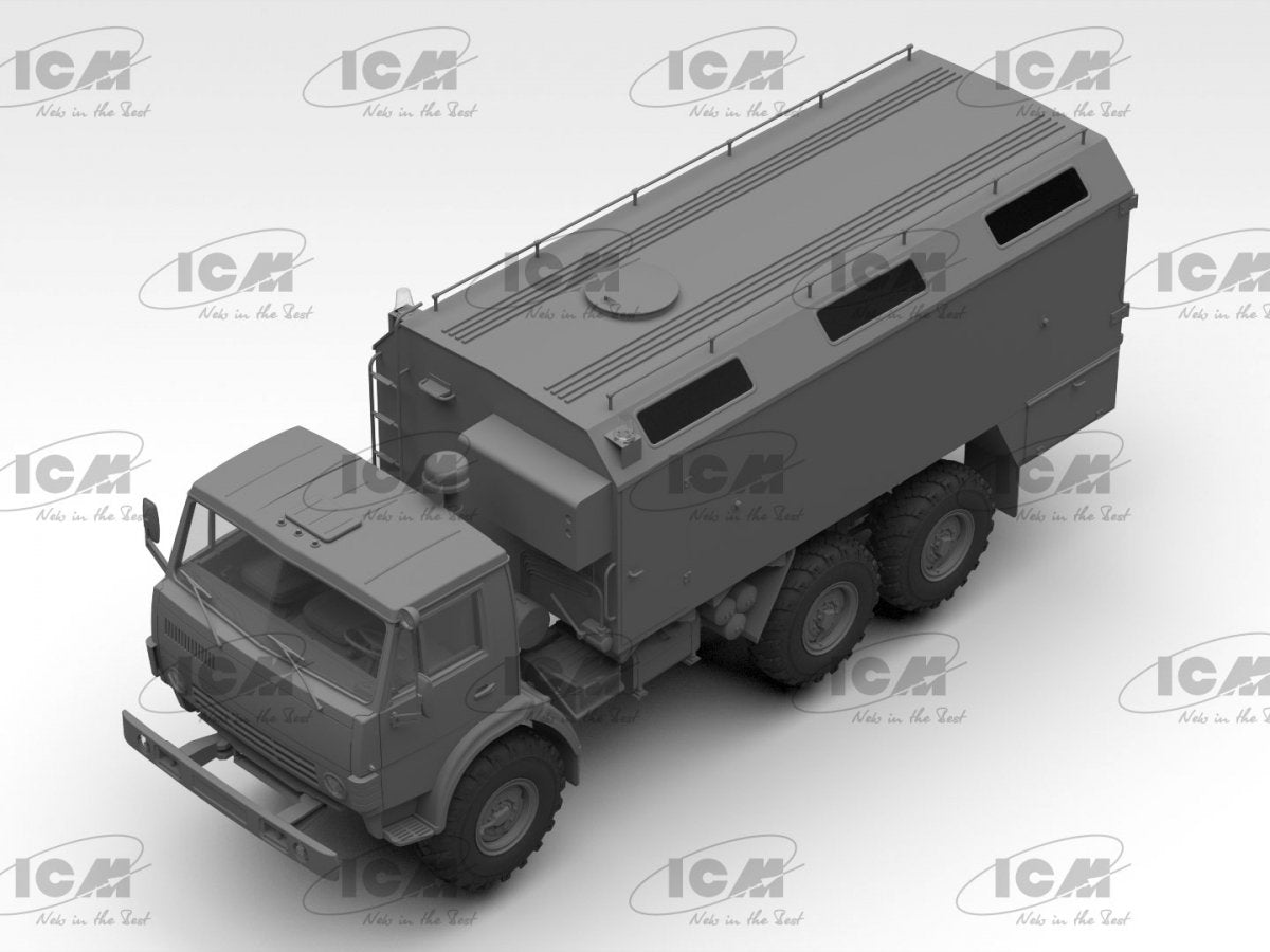 ICM 35003 AR-2 (43105) Hose fire truck 1/35 – zdjęcie 3