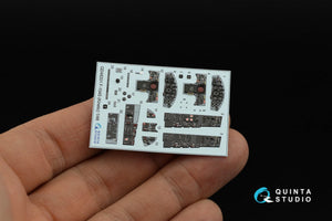 Quinta Studio QD48201 F-104S 3D-Printed &amp;amp; coloured Interior on decal paper (Kinetic) 1/48 – immagine 6