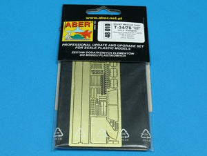 Aber 48010 Russian medium tank T-34/76 1941 model - vol. 3 - additional set - fenders 1/48 – Bild 3