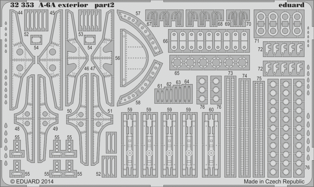 Eduard 32353 A-6A extérieur 1/32 Trumpeter – image 2