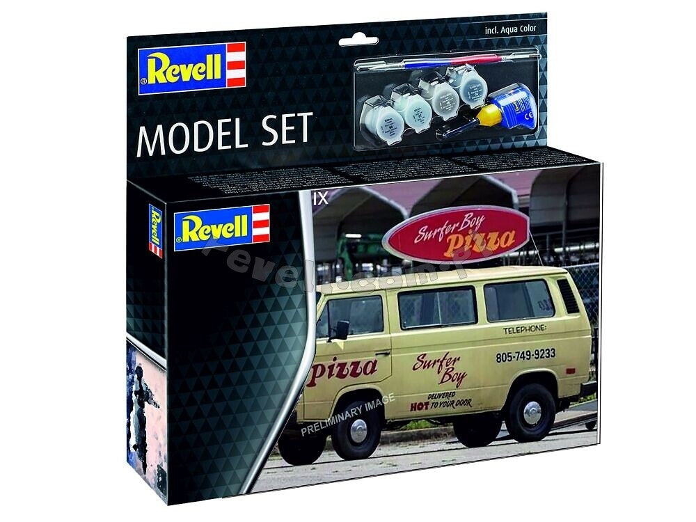 Revell 67725 VW T3 Bus Surfer Boy - Maquette Stranger Things à l'échelle 1/25
